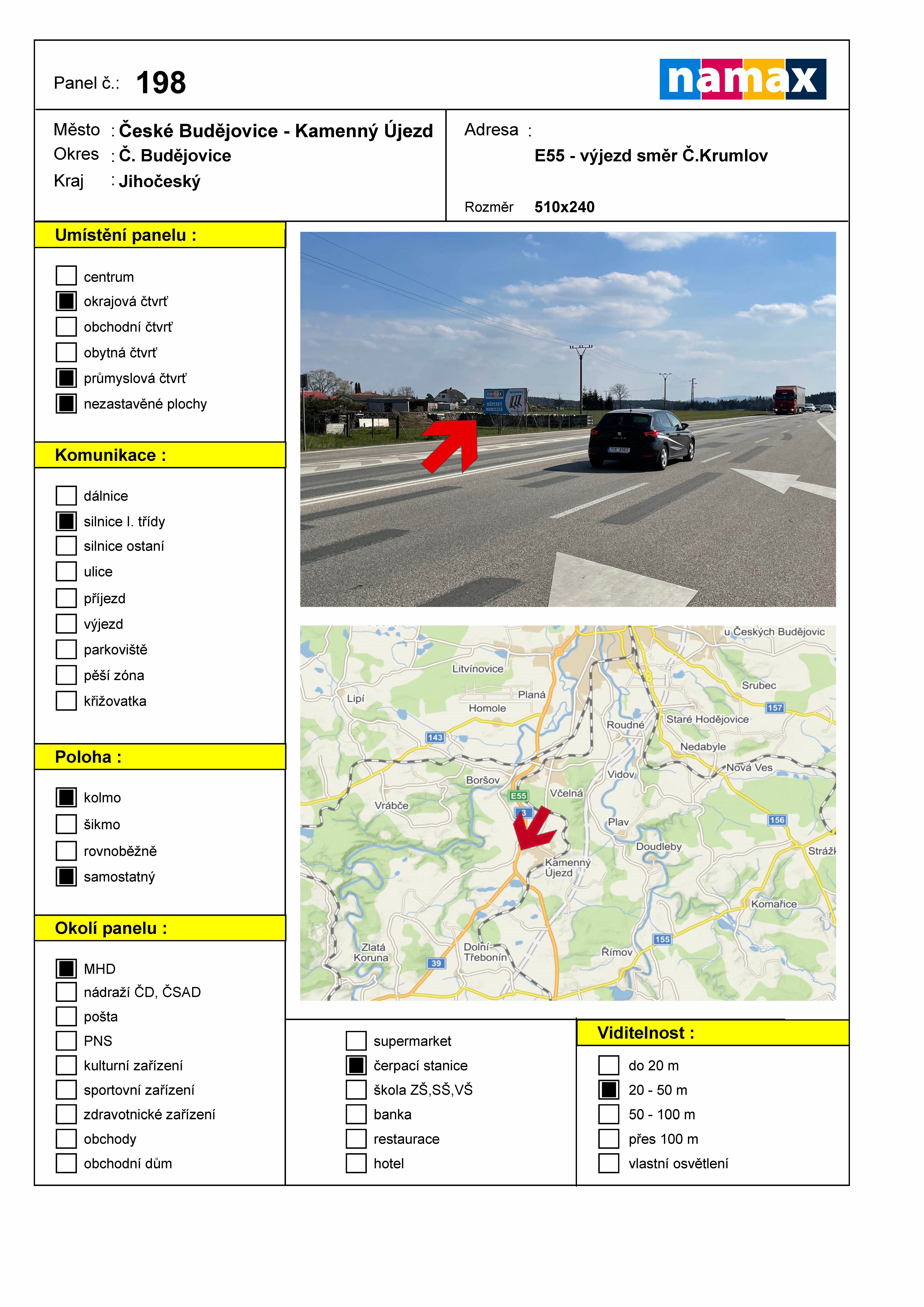 Billboard 198 České Budějovice