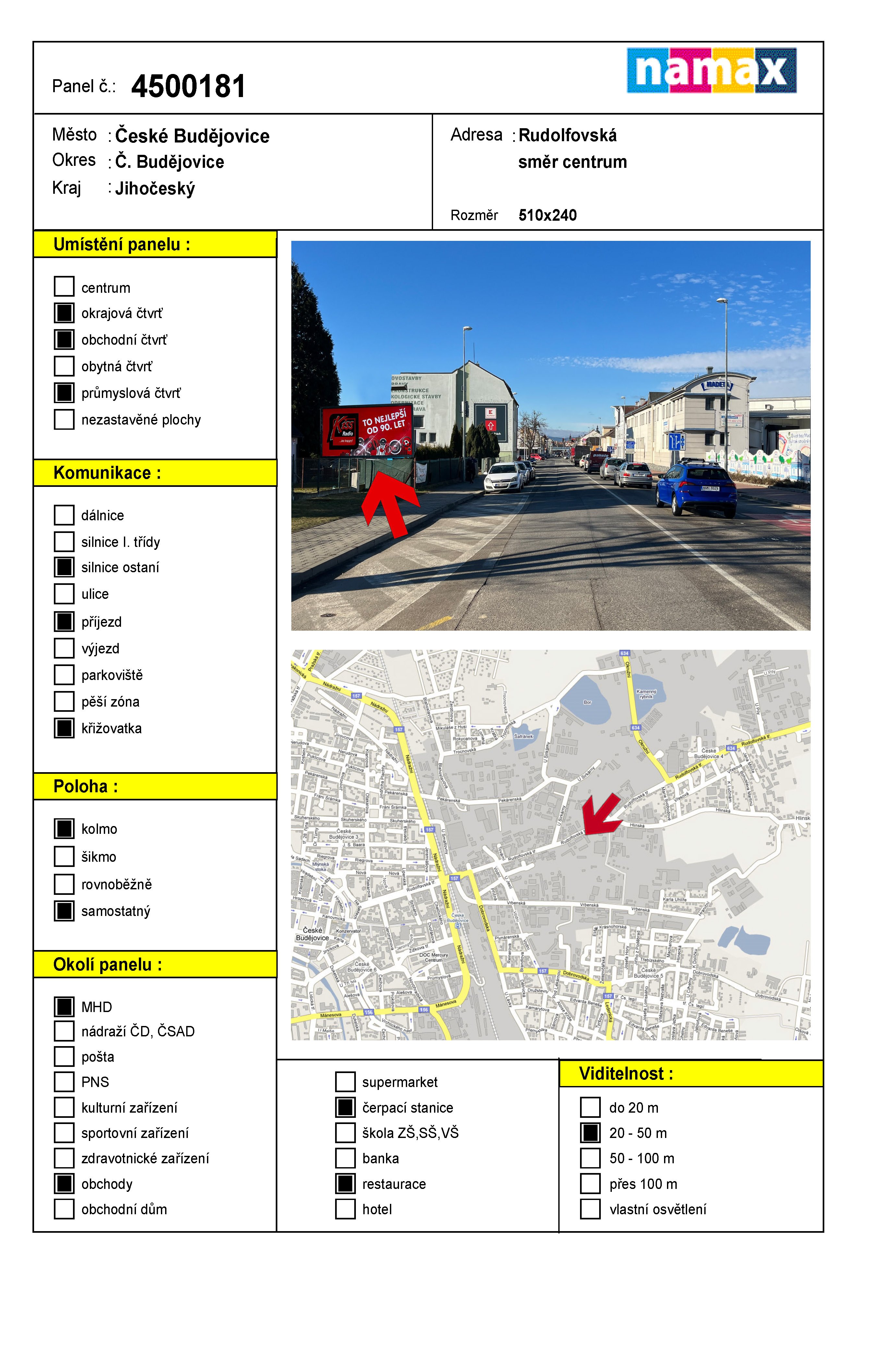 Billboard 181 České Budějovice