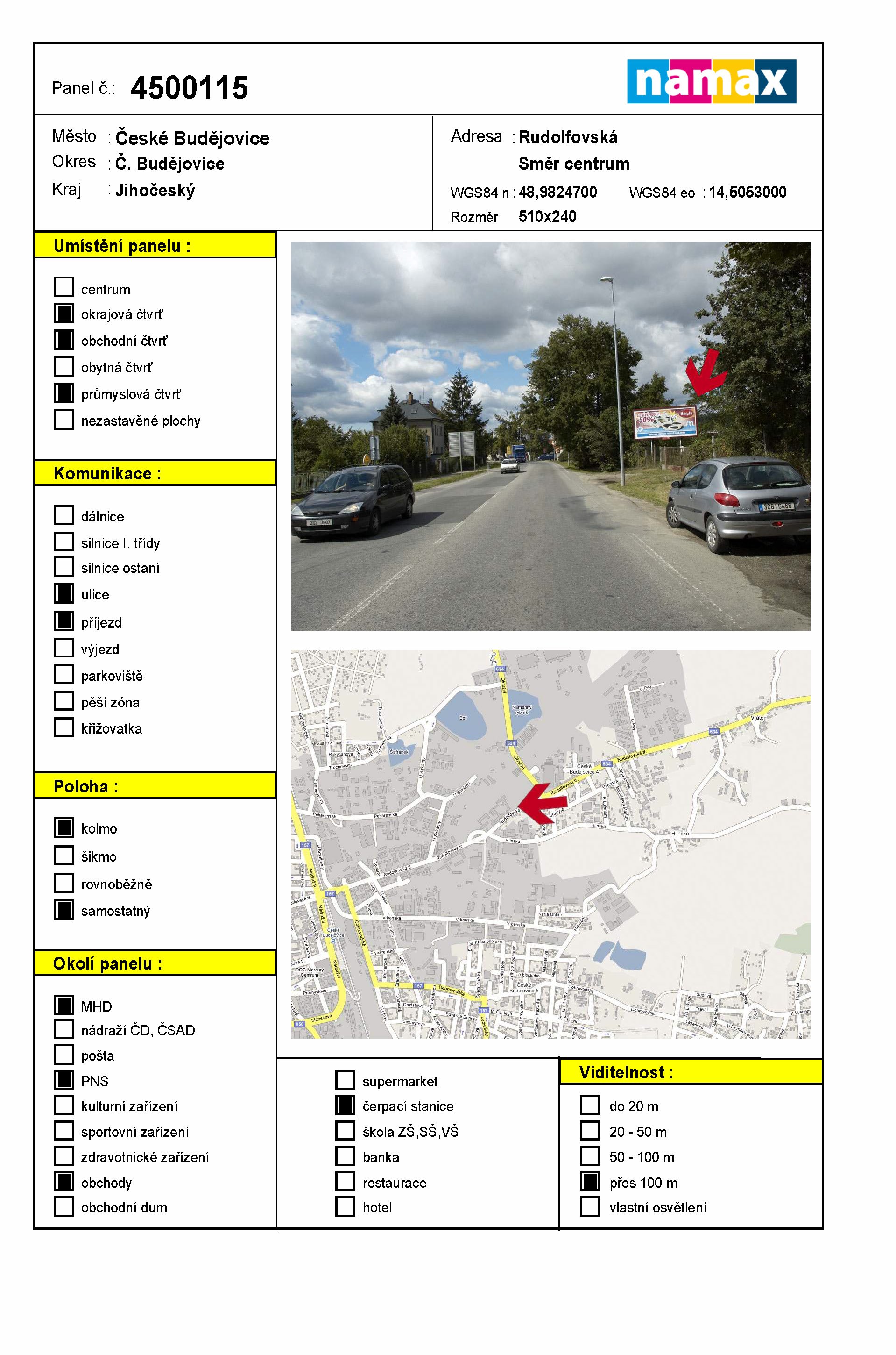 Billboard 115 České Budějovice