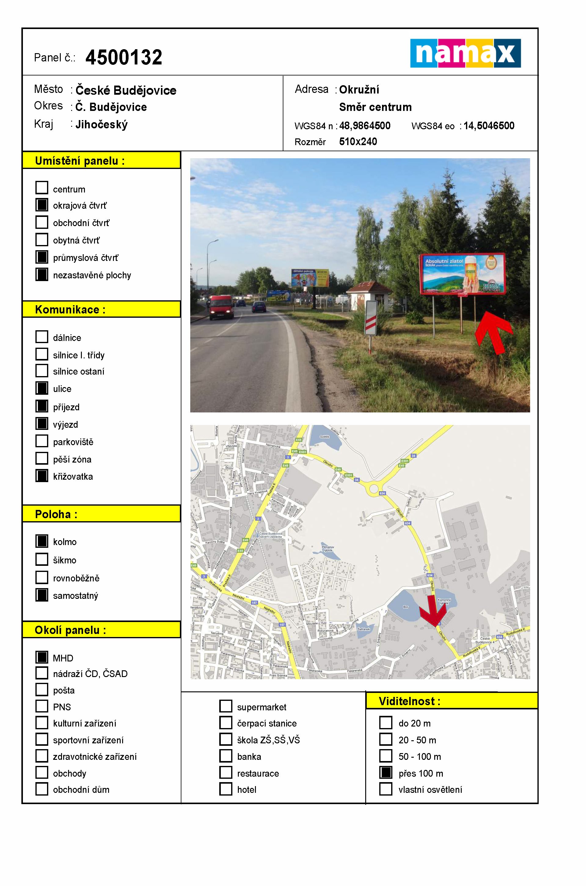 Billboard 132 České Budějovice