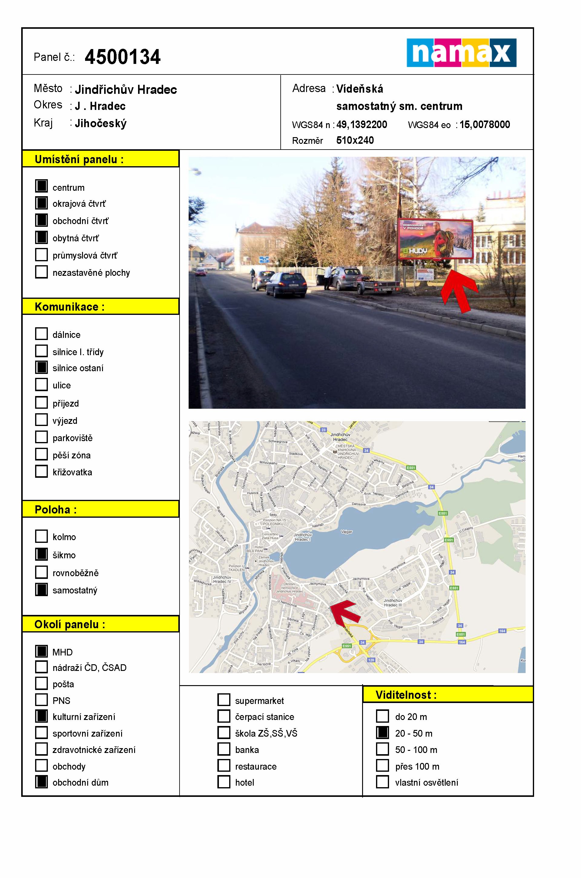 Billboard 134 J. Hradec