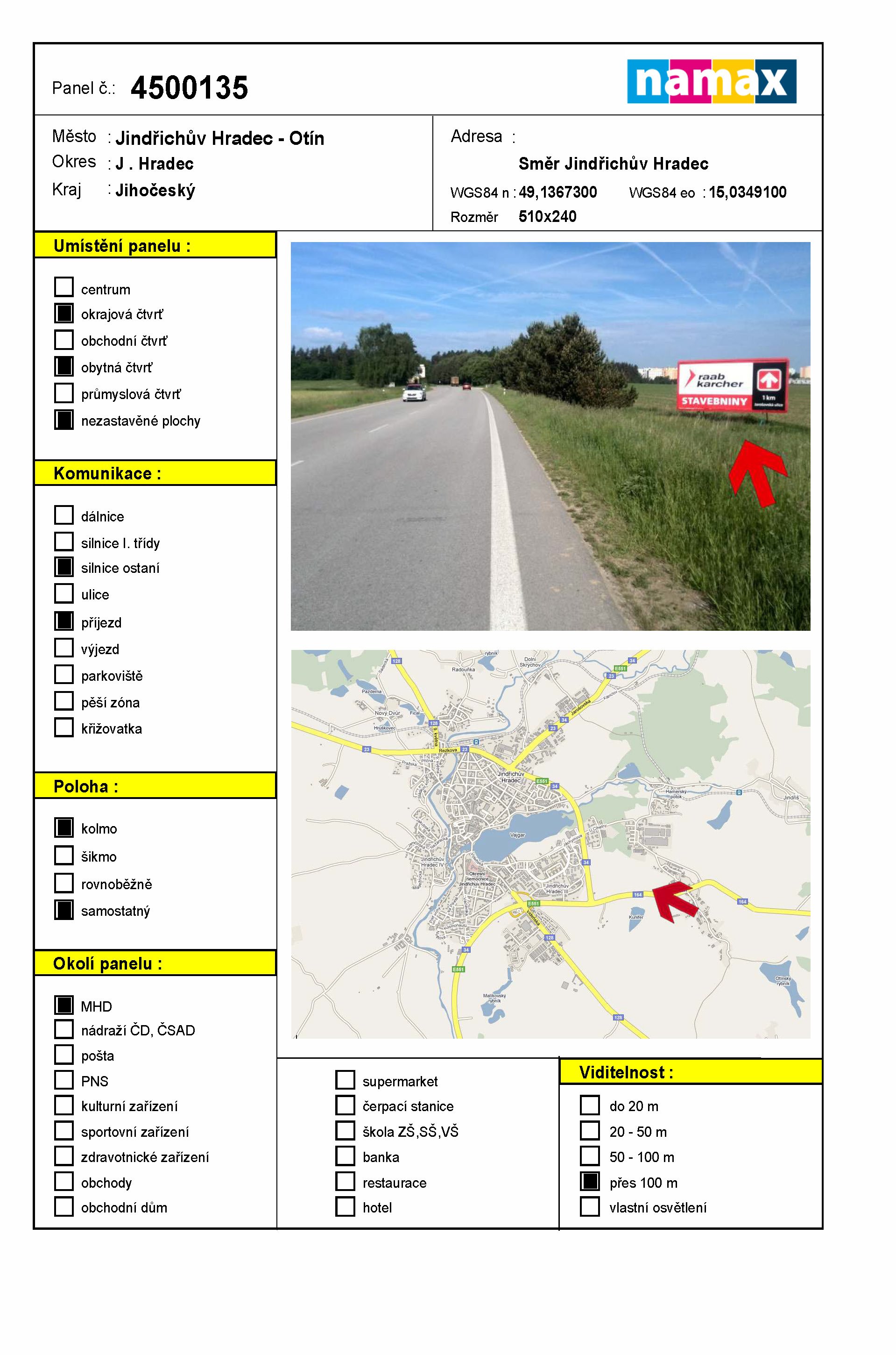 Billboard 135 J. Hradec