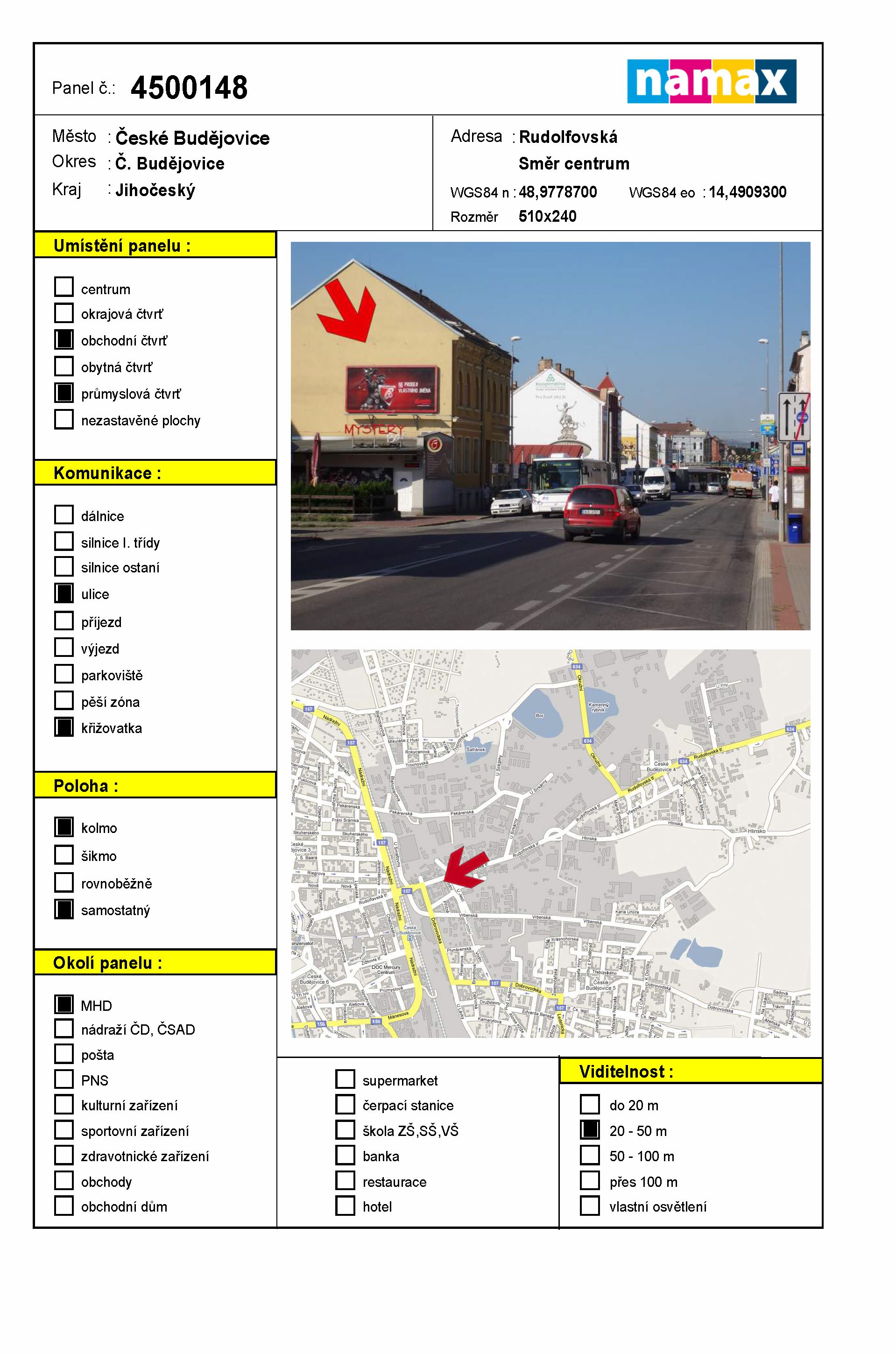 Billboard 148 České Budějovice