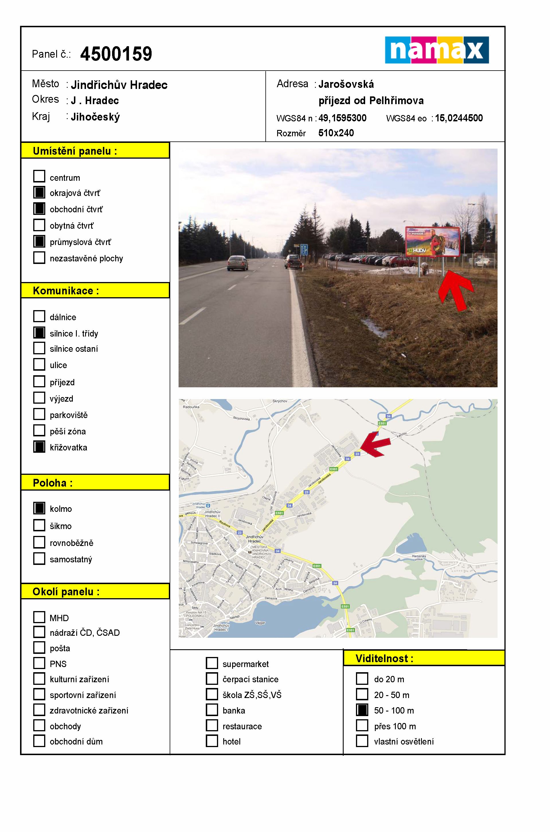 Billboard 159 J. Hradec