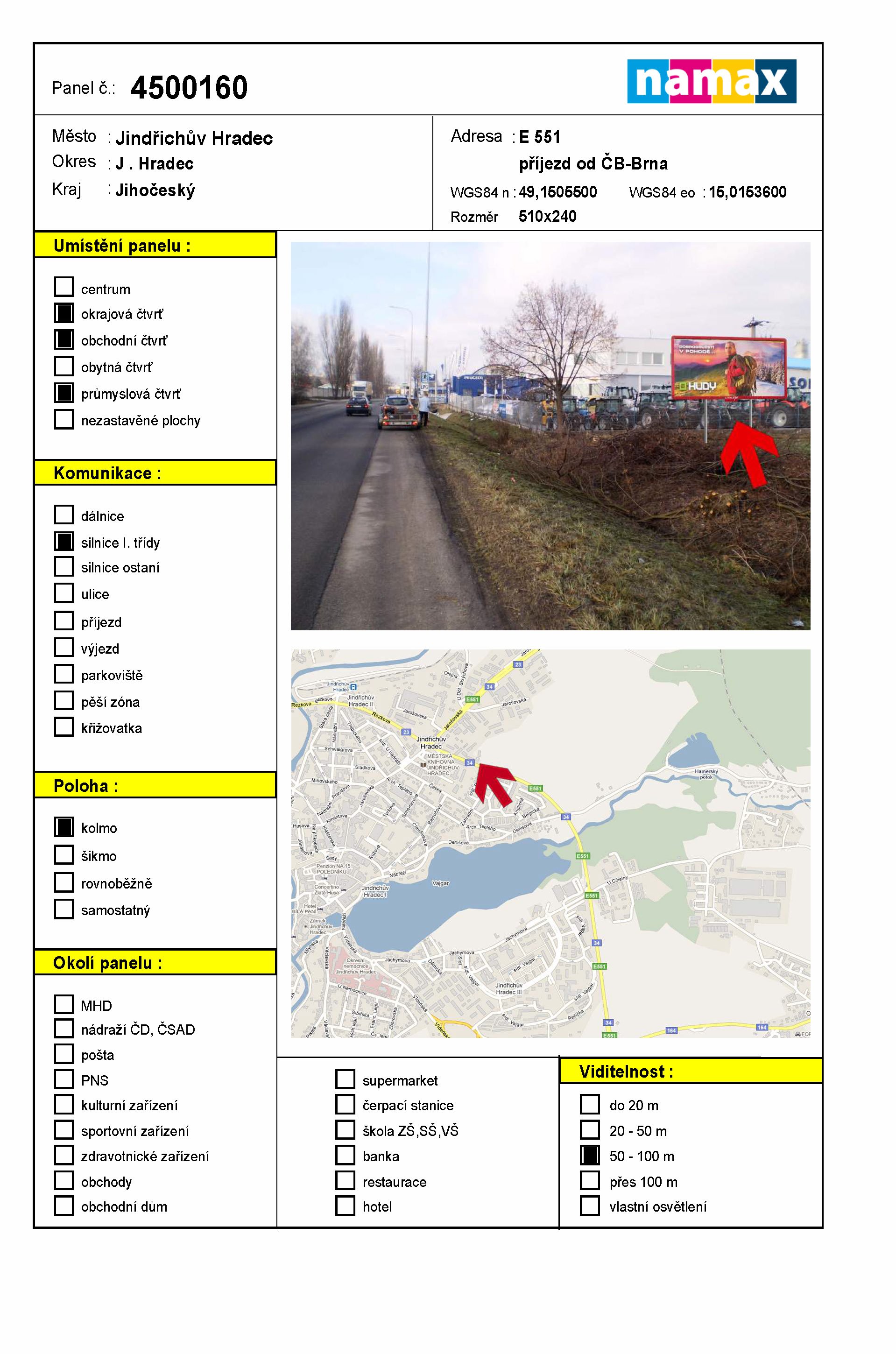 Billboard 160 J. Hradec