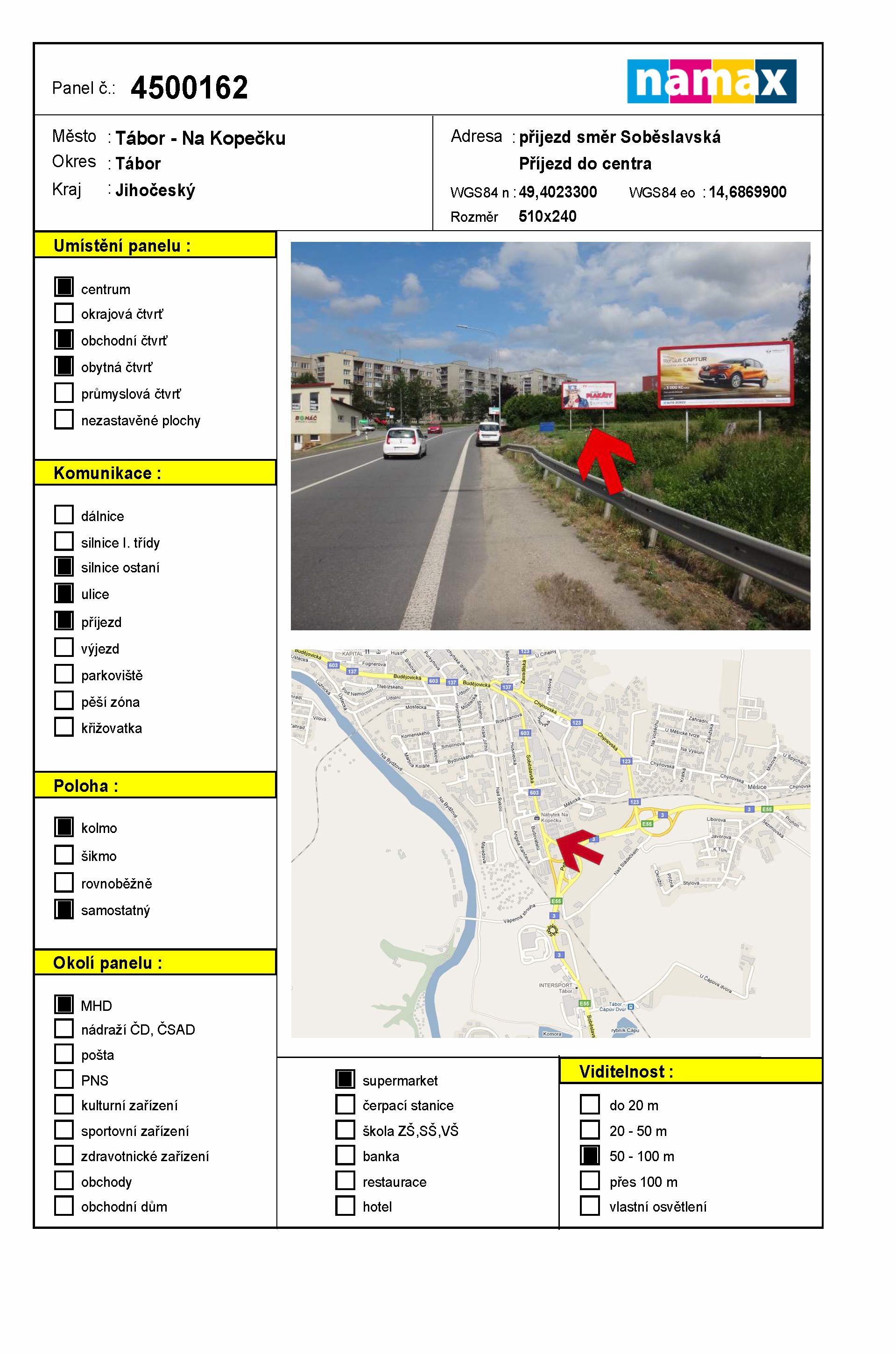 Billboard 162 Tábor