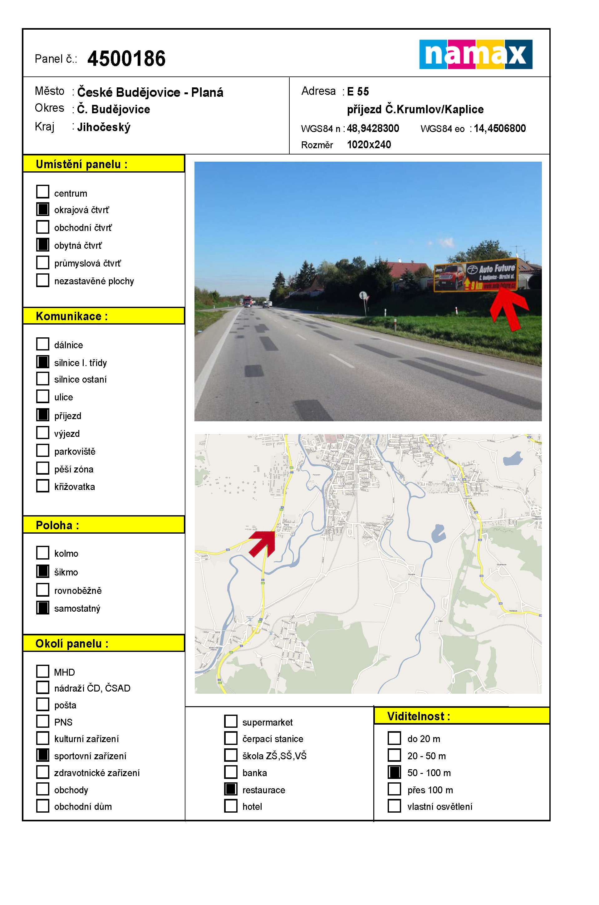 Billboard 186 České Budějovice