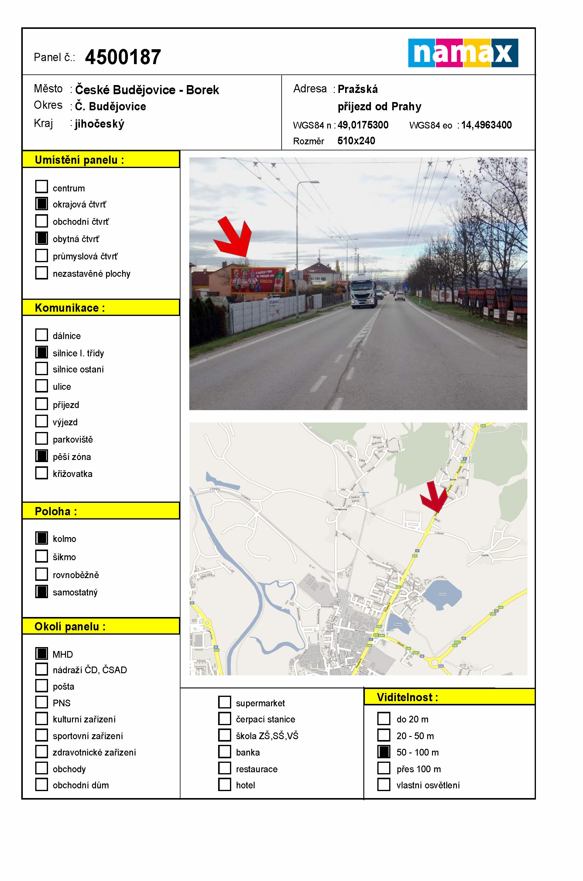 Billboard 187 České Budějovice