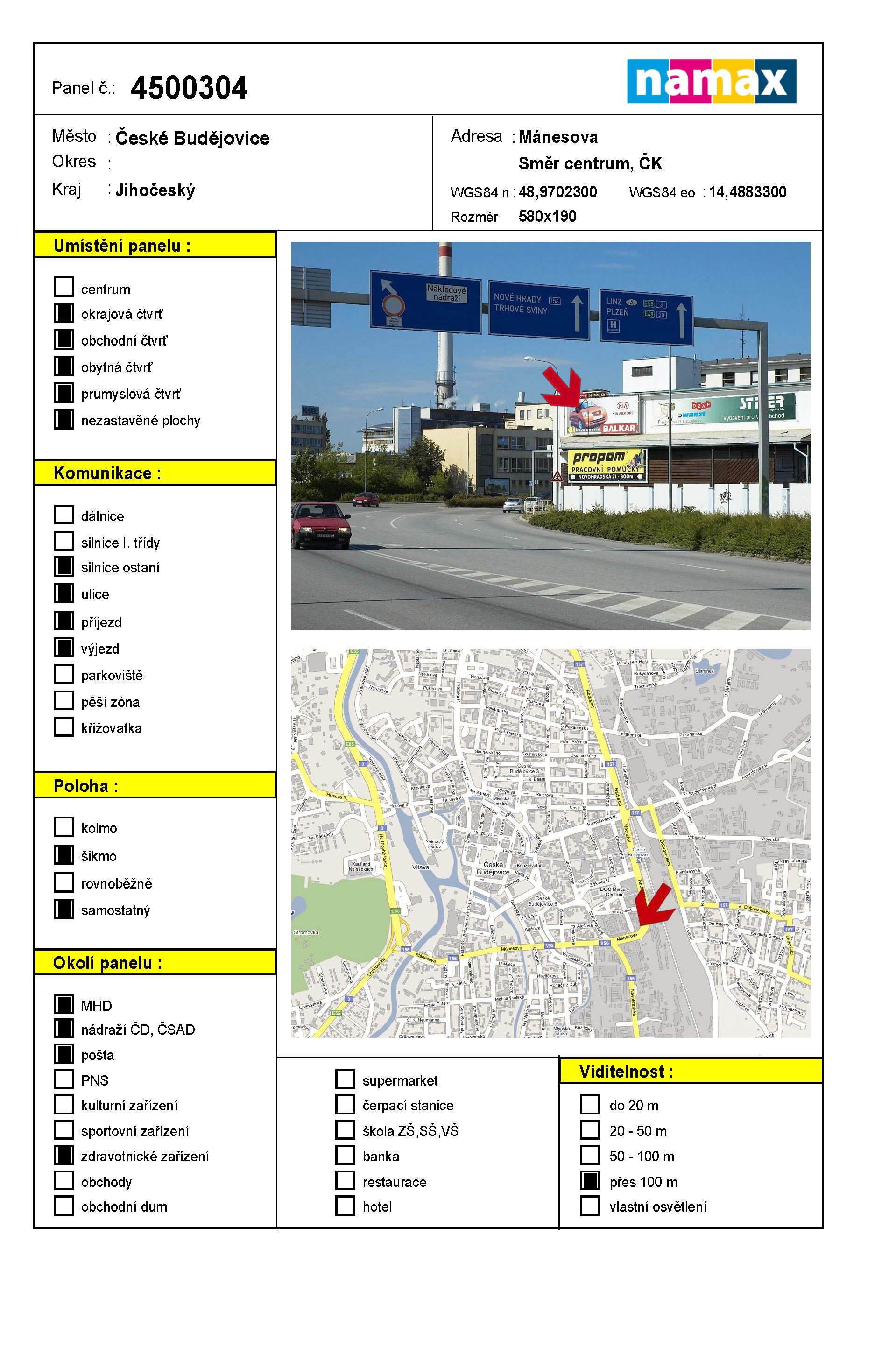 Stit 304 České Budějovice