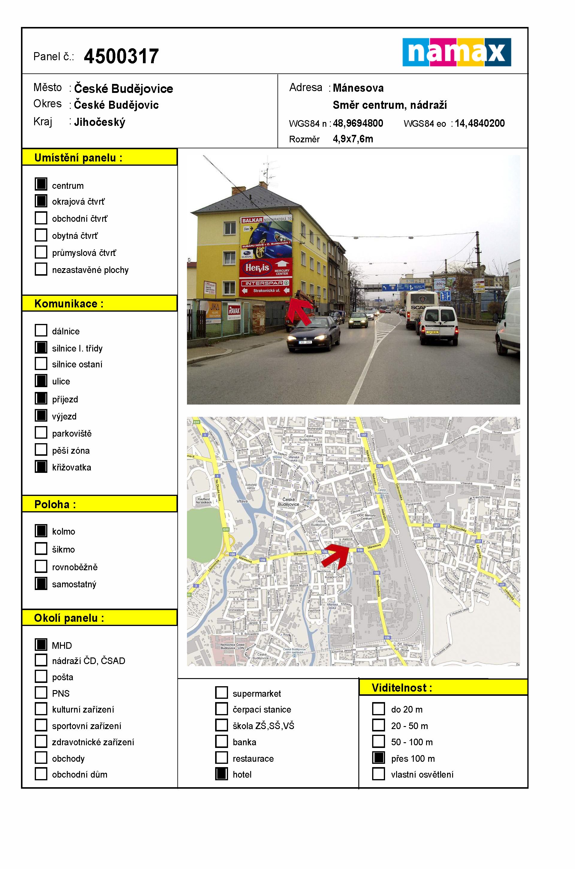 Stit 317 České Budějovice