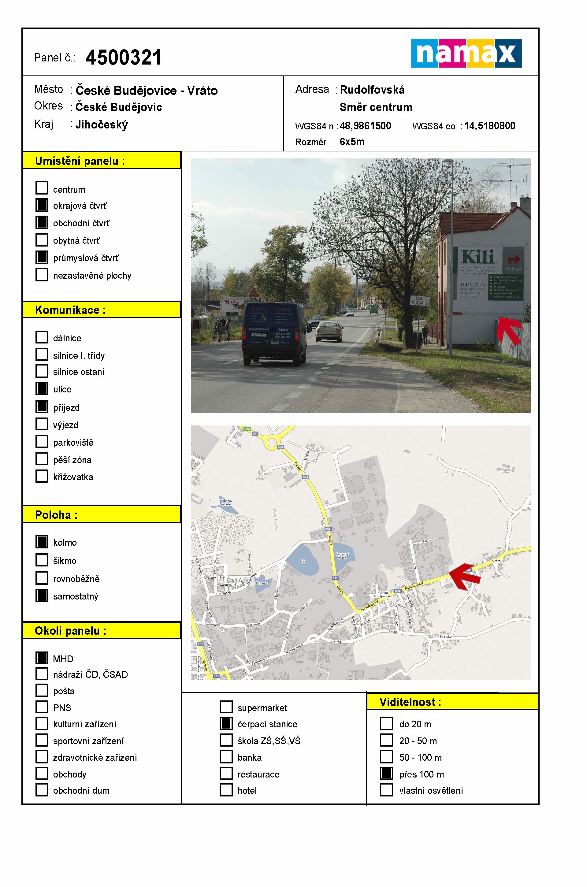 Stit 321 České Budějovice