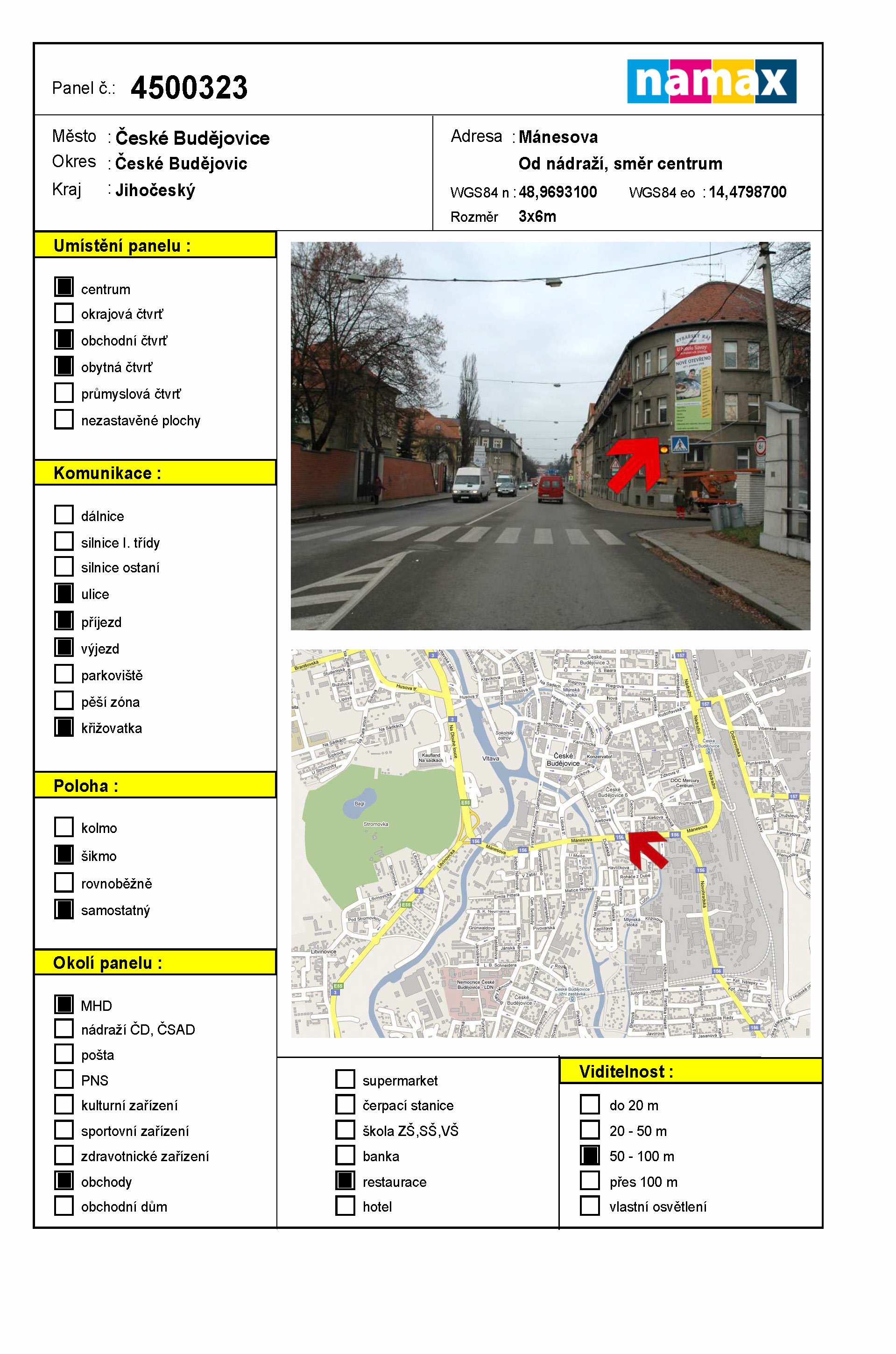 Stit 323 České Budějovice