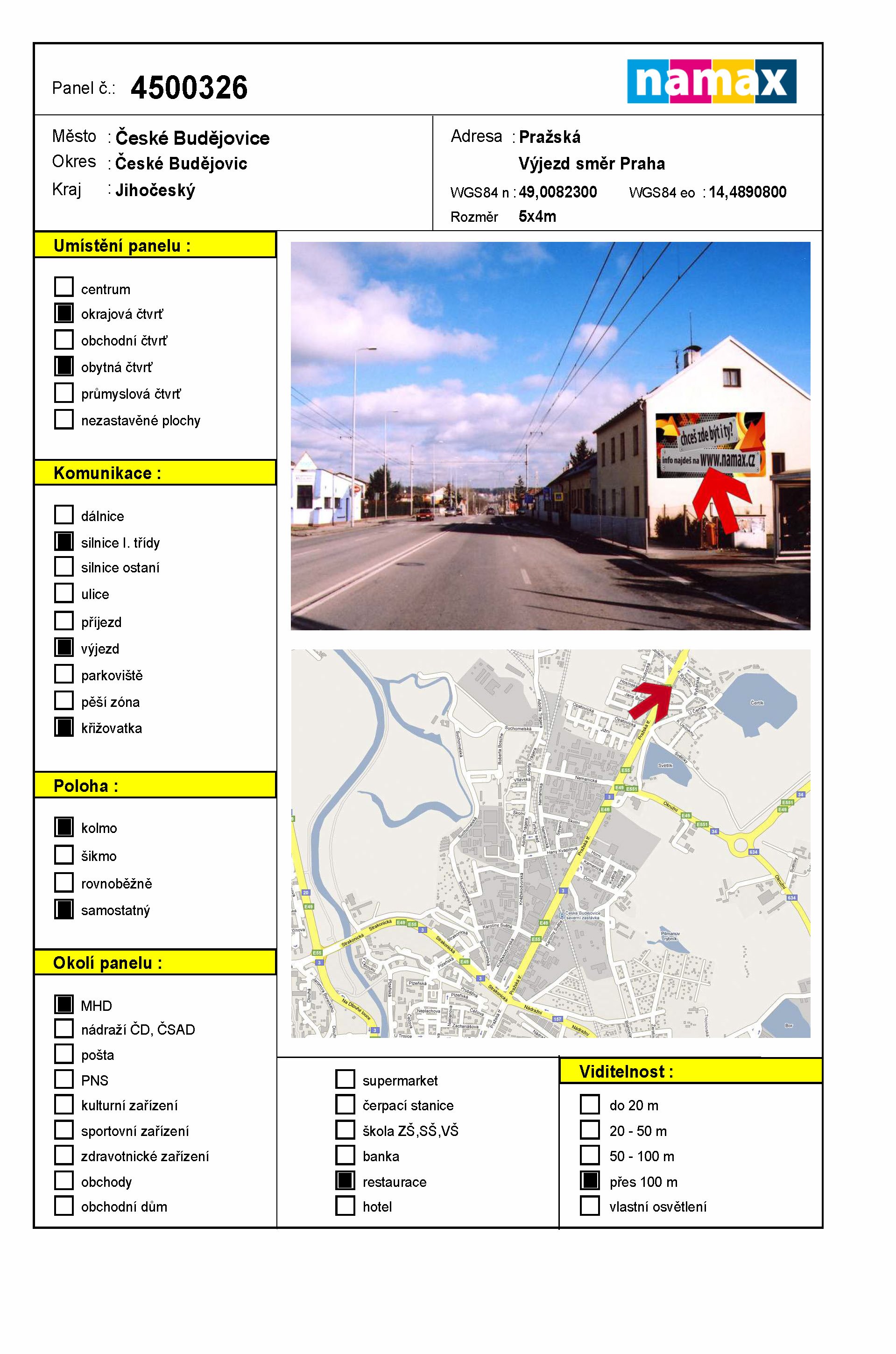 Stit 326 České Budějovice