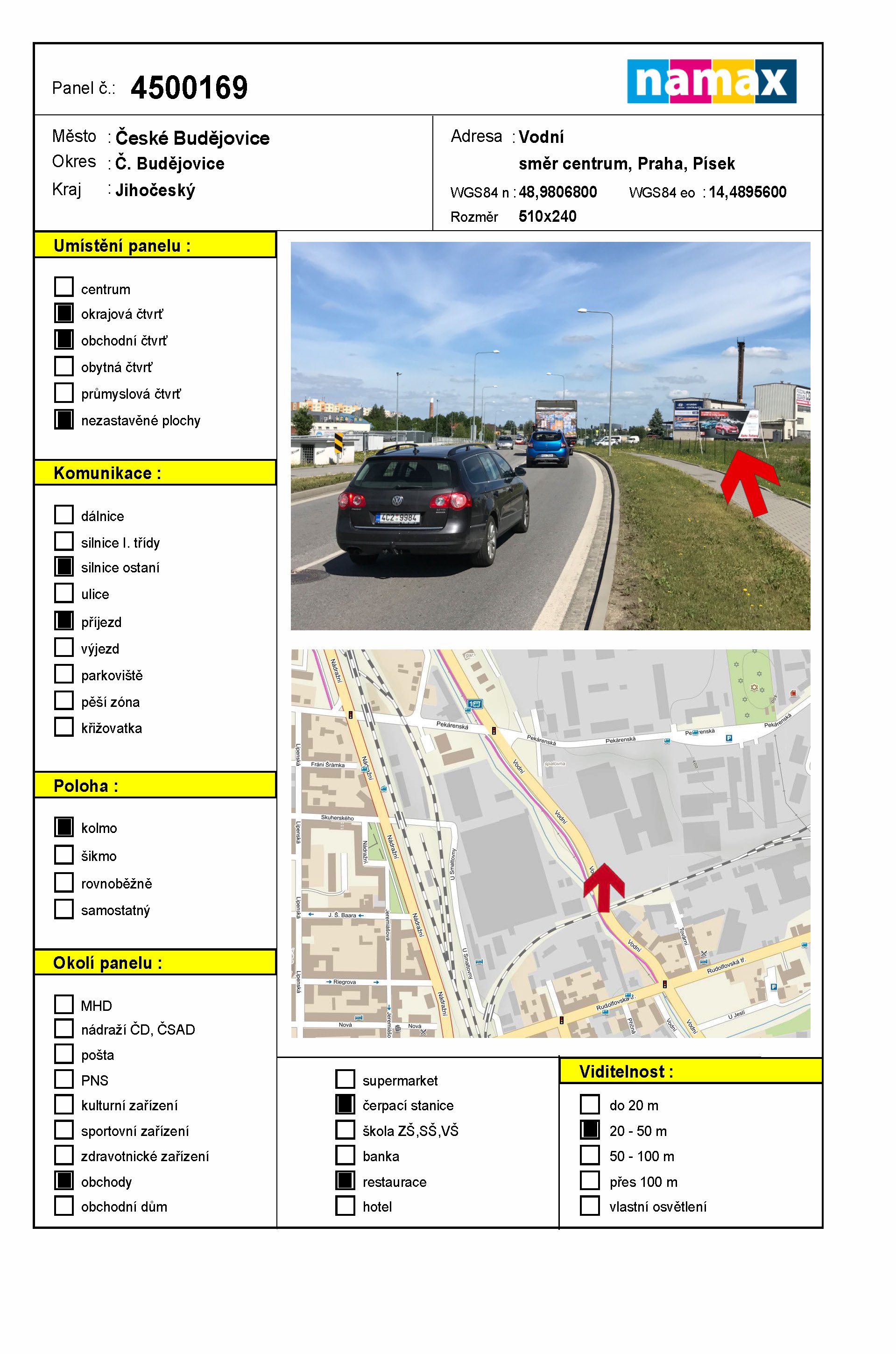 Billboard 169 České Budějovice