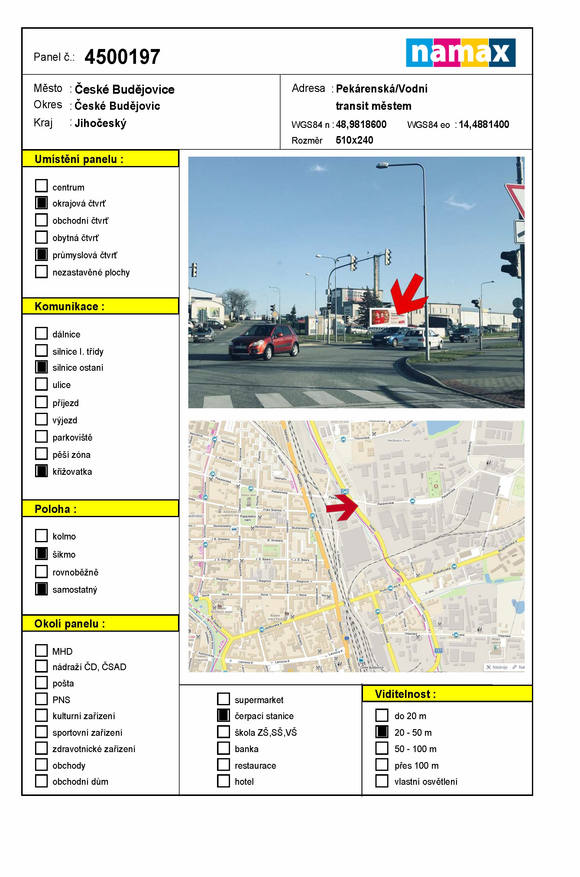 Billboard 197 České Budějovice