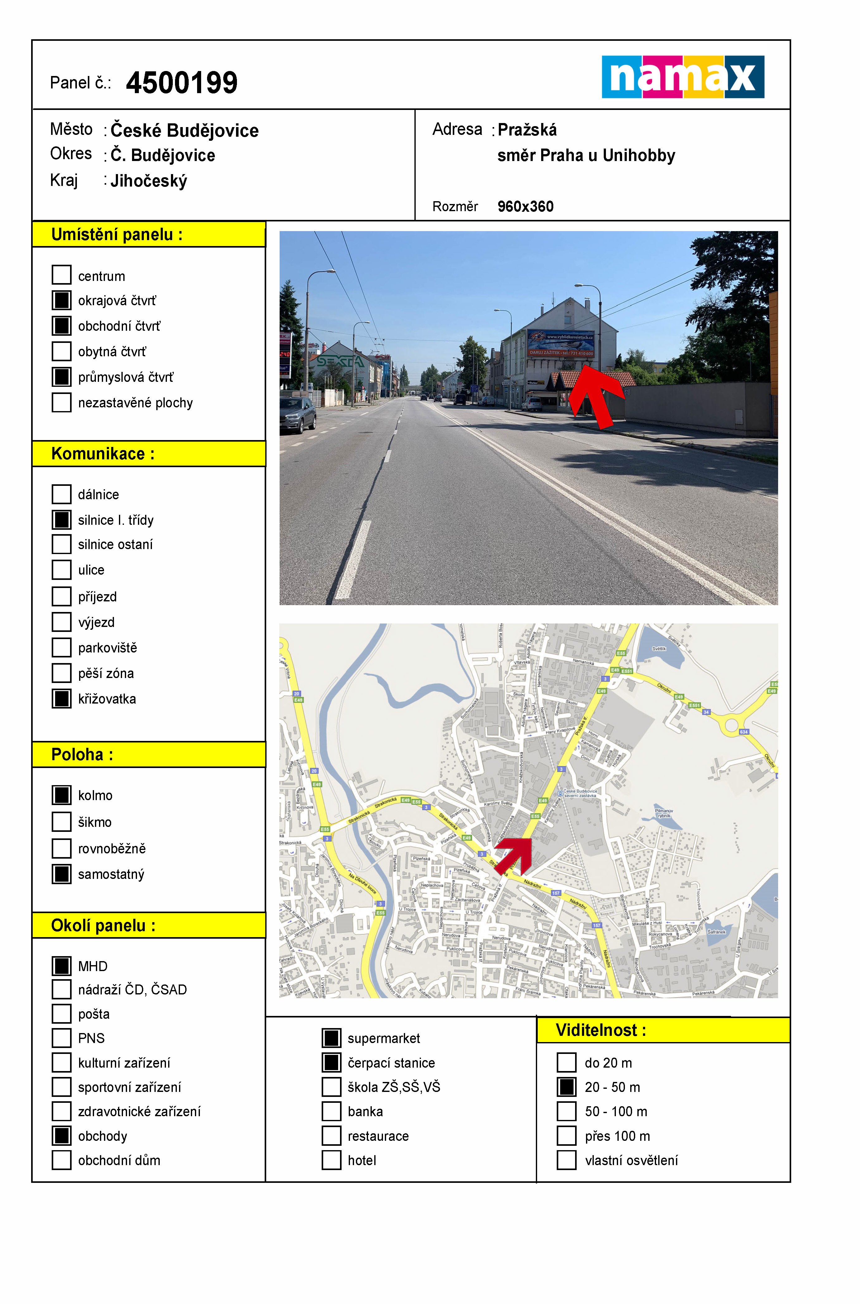 Billboard 199 České Budějovice